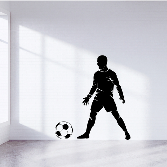 'Football Avatar' Sports Wall Sticker